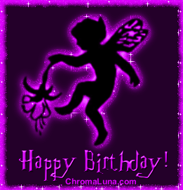 Another friends image: (Fairy_Flower_Birthday_Pink) for MySpace from ChromaLuna