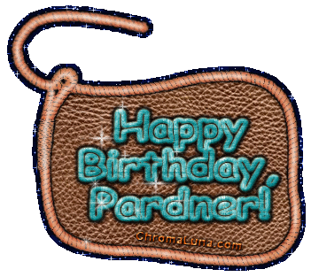Another friends image: (Happy_Birthday_Partner) for MySpace from ChromaLuna