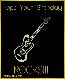 Another friends image: (birthday_rocks_3d_guitar) for MySpace from ChromaLuna