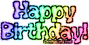 Another friends image: (happy_birthday_rainbow_glitter) for MySpace from ChromaLuna