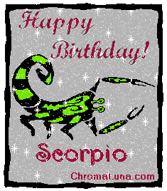 Another signs image: (Scorpio-g) for MySpace from ChromaLuna