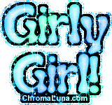 Another Girly image: (girly_girl_blue) for MySpace from ChromaLuna