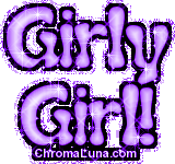Another Girly image: (girly_girl_purple) for MySpace from ChromaLuna