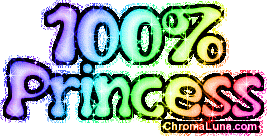 Another 100% image: (100_percent_princess_rainbow) for MySpace from ChromaLuna