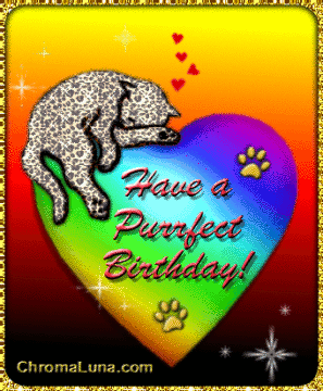Another birthdays image: (CatHeartBirthday) for MySpace from ChromaLuna