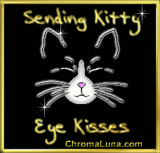 Another cats image: (EyeKisses2) for MySpace from ChromaLuna.com