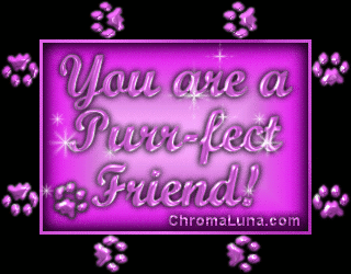 Another comments image: (Purrfect_Friend_Pink) for MySpace from ChromaLuna