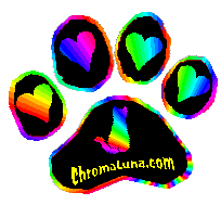 Another cats image: (rainbow_kitty_heart_paw) for MySpace from ChromaLuna