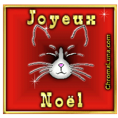 Another christmas image: (JoyeuxNoel_Cat) for MySpace from ChromaLuna