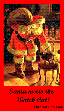Another christmas image: (santa2) for MySpace from ChromaLuna