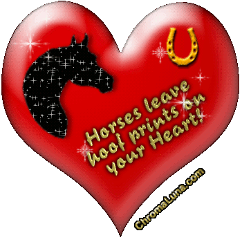 Another Horse_Comments image: (Hoofprints_Heart) for MySpace from ChromaLuna