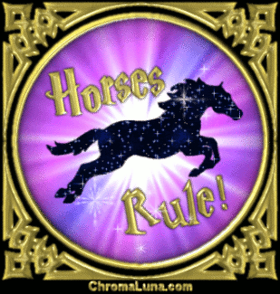 Another Horse_Comments image: (Horses_Rule2) for MySpace from ChromaLuna