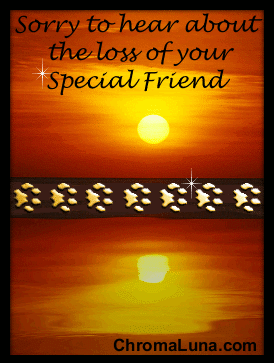 Another sympathy image: (SpecialFriendLoss) for MySpace from ChromaLuna