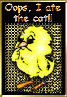 Another attitude image: (Chick-Cat) for MySpace from ChromaLuna