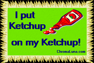 Another attitude image: (Ketchup) for MySpace from ChromaLuna