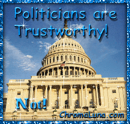 Another attitude image: (PoliticiansNot) for MySpace from ChromaLuna
