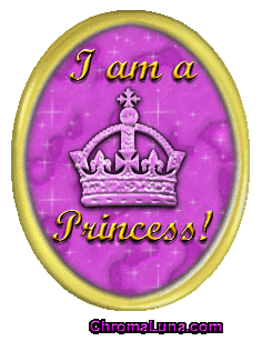 Another attitude image: (Princess) for MySpace from ChromaLuna