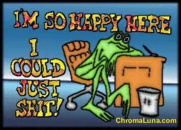 Another attitude image: (SoHappyFrog) for MySpace from ChromaLuna
