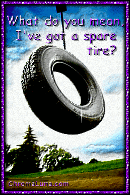 Another attitude image: (SpareTire) for MySpace from ChromaLuna