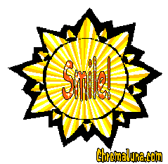 Another greetings image: (smile_sun1) for MySpace from ChromaLuna