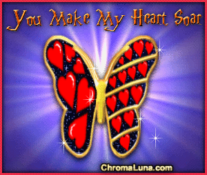 Another love image: (Butterfly_Heart_Soar) for MySpace from ChromaLuna