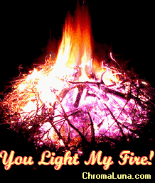 Another love image: (LightMyFire) for MySpace from ChromaLuna