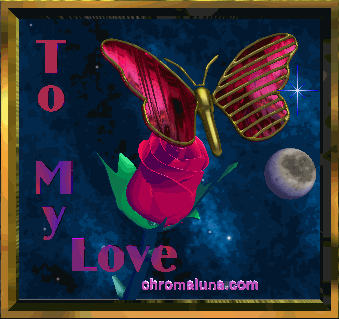 Another love image: (LoveButterfly-1) for MySpace from ChromaLuna