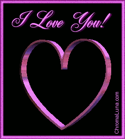 Another love image: (i_love_you_3d_heart) for MySpace from ChromaLuna