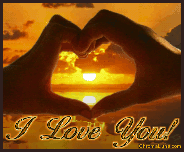 Another love image: (i_love_you_reflecting_sunset_with_clasped_hands) for MySpace from ChromaLuna