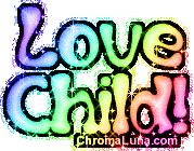 Another love image: (love_child_rainbow) for MySpace from ChromaLuna