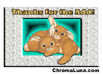 Another responses image: (BunnyFriendsAdd) for MySpace from ChromaLuna