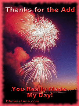 Another responses image: (FireworksAdd) for MySpace from ChromaLuna
