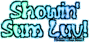 Another showinlove image: (showin_sum_luv_blue) for MySpace from ChromaLuna