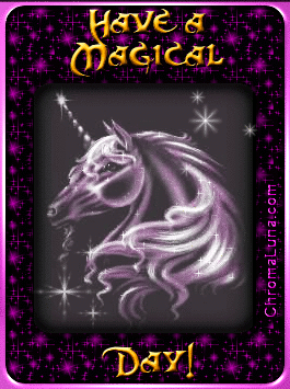 Another anyday image: (Magical_Day_Unicorn) for MySpace from ChromaLuna