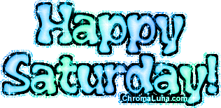 Another saturday image: (happy_saturday_blue) for MySpace from ChromaLuna