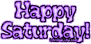 Another saturday image: (happy_saturday_purple) for MySpace from ChromaLuna