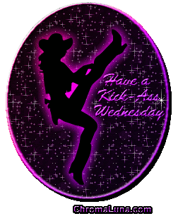 Another wednesday image: (KickAssWednesday-Pink) for MySpace from ChromaLuna