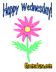 Another wednesday image: (happy_wednesday_flower1) for MySpace from ChromaLuna