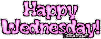 Another wednesday image: (happy_wednesday_pink) for MySpace from ChromaLuna