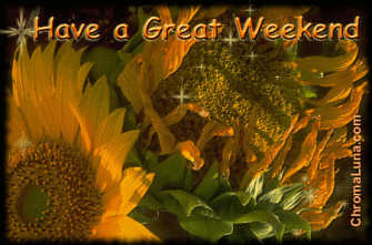 Another weekend image: (SunflowerWeekend) for MySpace from ChromaLuna