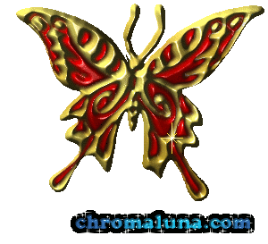 Another coolgraphics image: (RedButterfly1) for MySpace from ChromaLuna