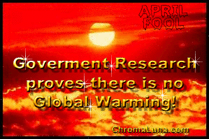 Another aprilfools image: (GlobalWarming) for MySpace from ChromaLuna