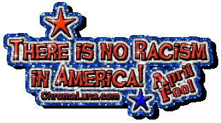 Another aprilfools image: (NoRacism) for MySpace from ChromaLuna