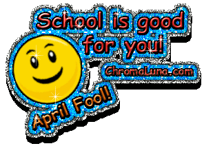 Another aprilfools image: (SchoolAF) for MySpace from ChromaLuna