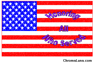 Another armedforcesday image: (Flag-WhoServed) for MySpace from ChromaLuna
