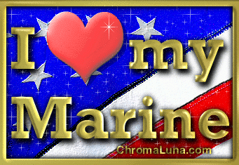 Another armedforcesday image: (LoveMarine) for MySpace from ChromaLuna