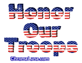 Another veteransday image: (SupportTroops2) for MySpace from ChromaLuna