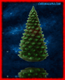 Another christmas image: (ChristmasTreeRipple) for MySpace from ChromaLuna