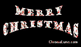 Another Christmas image: (MerryChristmas) for MySpace from ChromaLuna.com