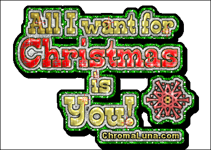 Another christmas image: (Want_for_Christmas) for MySpace from ChromaLuna